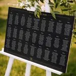A2 Wedding Seating Plan