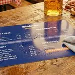 beer garden antibacterial menu