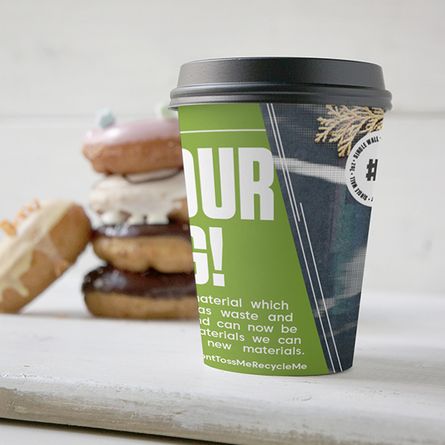 Personalised Disposable (Biodegradable) Paper Cups | Branded Reusable ...