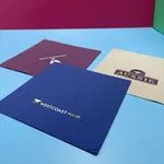 blue lunch napkins