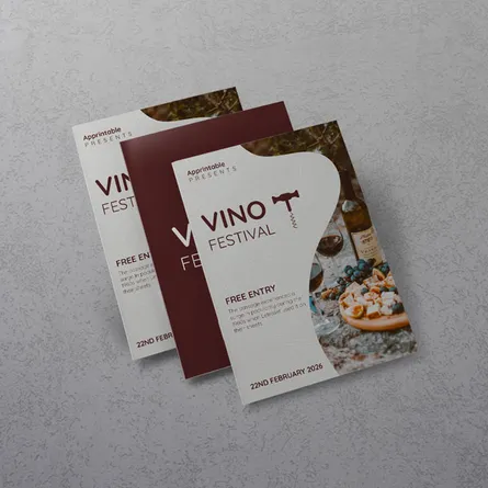 festival book menu