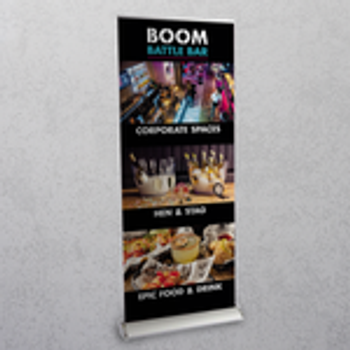 boom battle bar roller banner