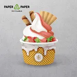 Custom Apprintable Ice Cream Cups