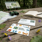 branded eco recycled business cards