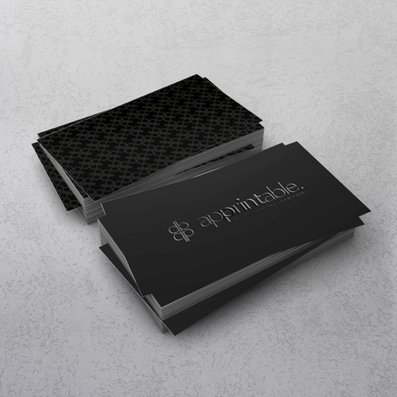 3D Spot UV Business Cards