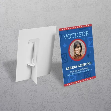 campaign strut cards