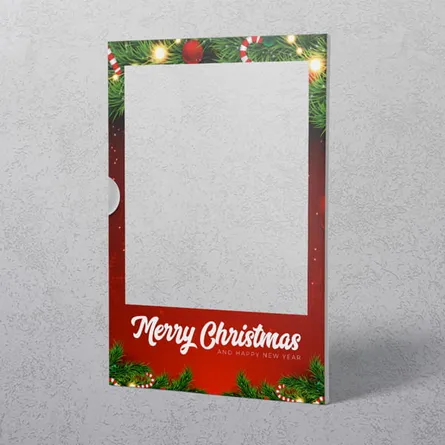 Classic Christmas Selfie Frame
