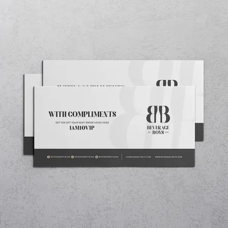 Personalised Compliment Slips