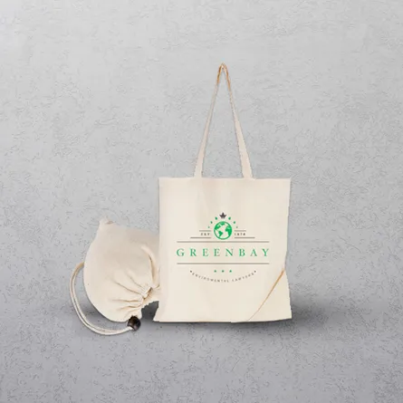 Printed Cotton Shopper