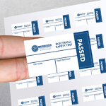 Stickers Cut out on a Sheet
