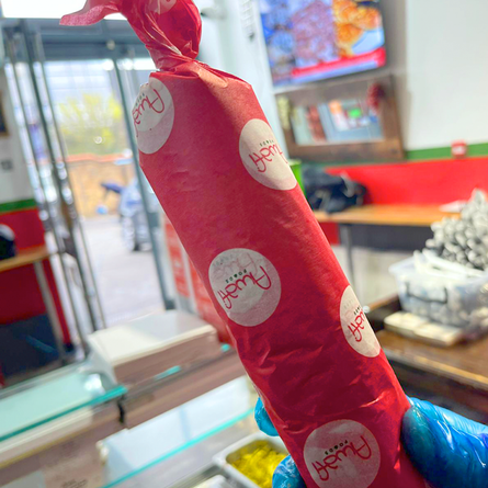Custom Red Food Paper Wrap