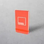 Printed Red Mini Notebook