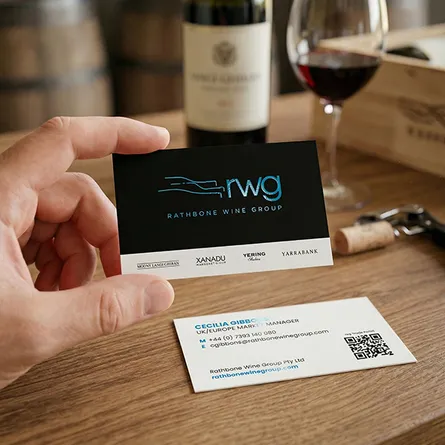 custom branded spot uv business cards