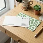 eco friendly recycled compliments slip