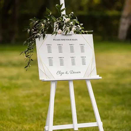 stylish wedding plan