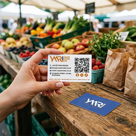 fresh fruit and veg business cards