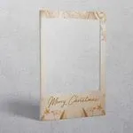 Gold Christmas Selfie Frame