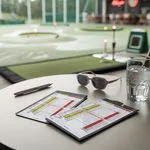 golf score card printing