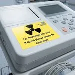 hospital equipment rectangle stickers