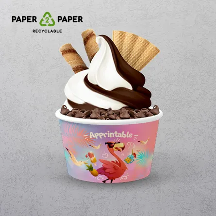 Branded Ice Cream Cups