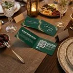 landscape ramadan folded business cards