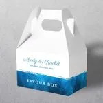 Marine Blue Gable Box