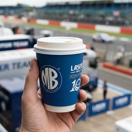 motorsport biodegradable paper cups