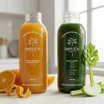 natural juice transparent polypropylene labels
