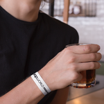White Pop World Wristbands