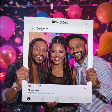 selfie frame printing