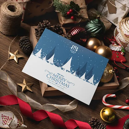 Personalised Christmas card
