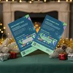 Christmas promotional scratch card printing