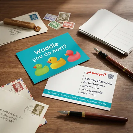personalised mail postcard printing