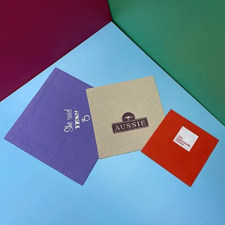 personalised napkins