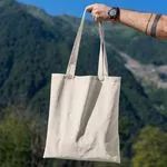 plain tote bag