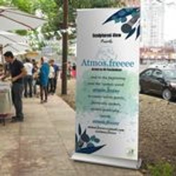 Premium Roller banner outdoor