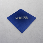 Printed Blue Napkin