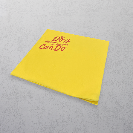 Printed Yellow Napkin