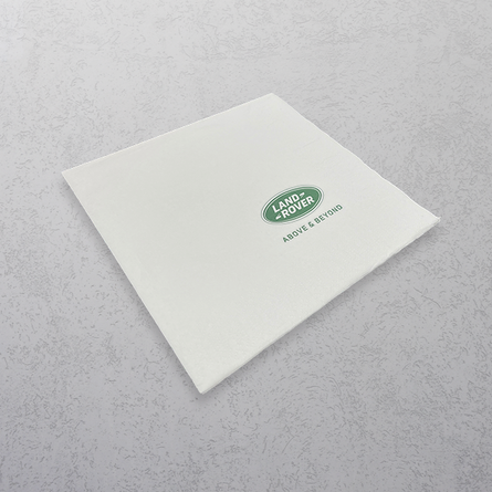 Printed White Napkin