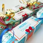 printed square crackers