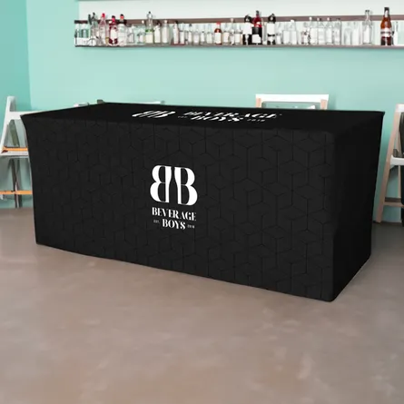 printed fitted tablecloth