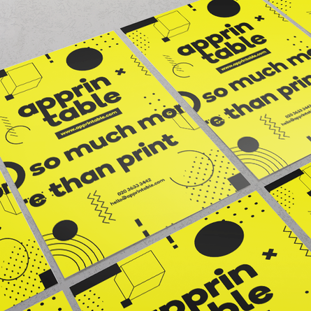 Yellow Day Glo Posters