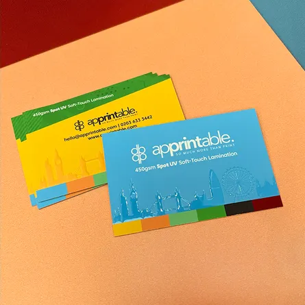 Raised 3D UV Cards
