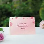 romantic wedding thank you