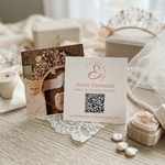 square personalised recycled business card