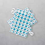 Printed Stickers on a Sheet