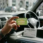 taxi driver business cards