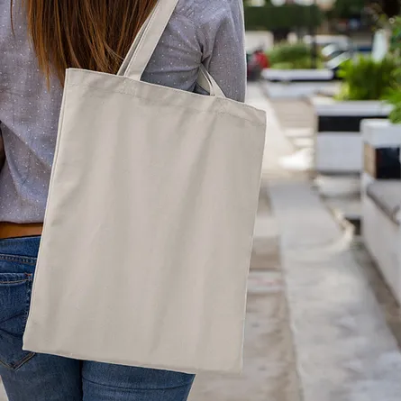 unprinted tote bag