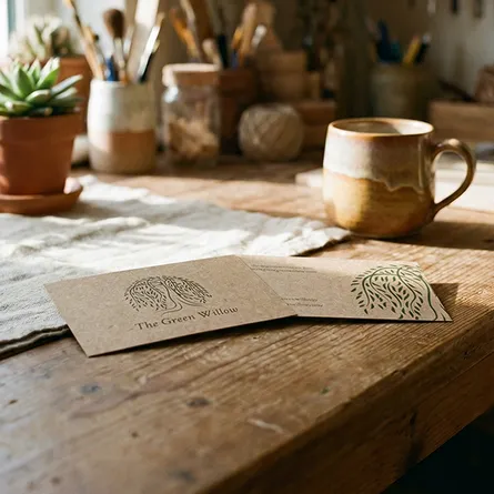 willow kraft business cards