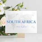 Wedding table name card South Africa